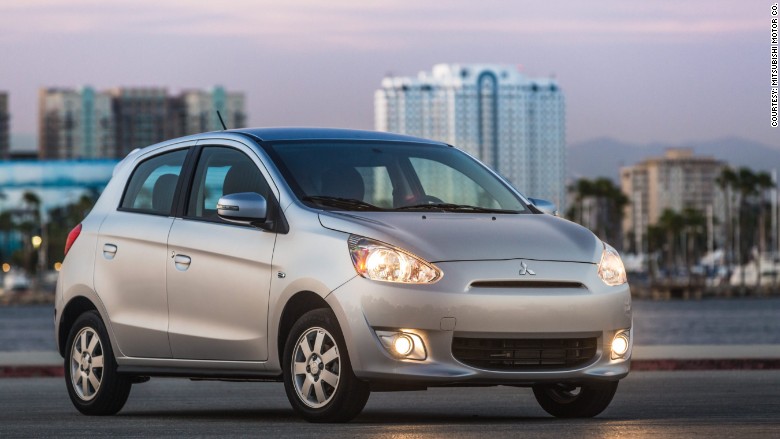 greenest cars 2015 2015 mirage