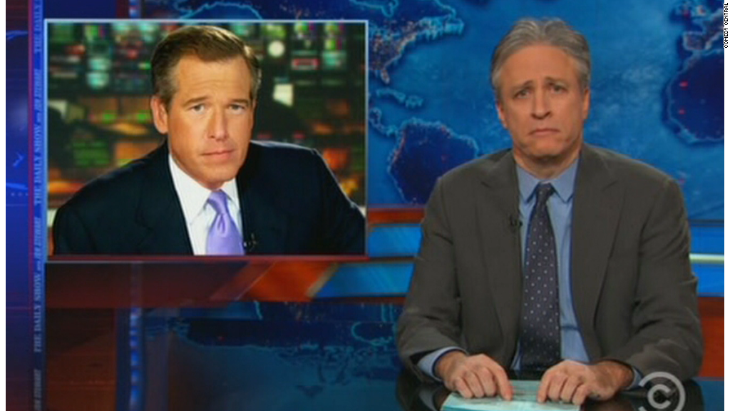 Jon Stewart stokes Brian Williams controversy