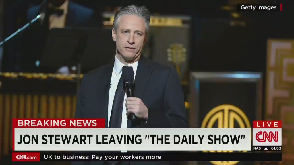 Jon Stewart leaving 'The Daily Show'