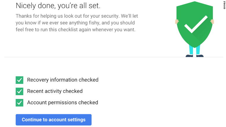 google security checkup