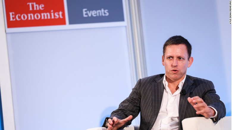 Peter Thiel jobs Economist