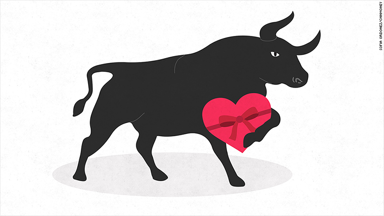 stock market valentine