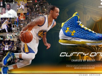 Steph Curry! Under Armour's sales 