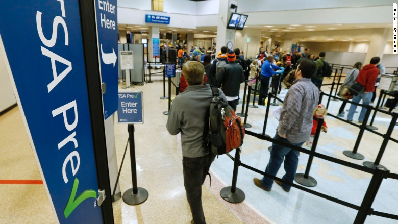 airport misery tsa pre check 