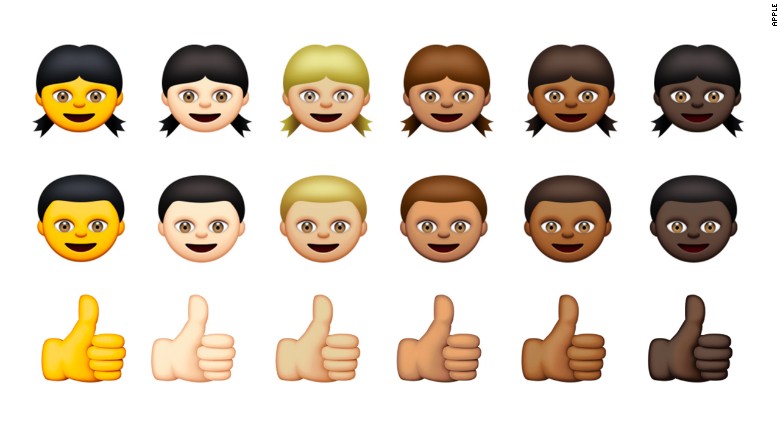 Apple emoji diversity