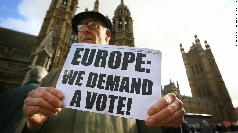 anti europe protest