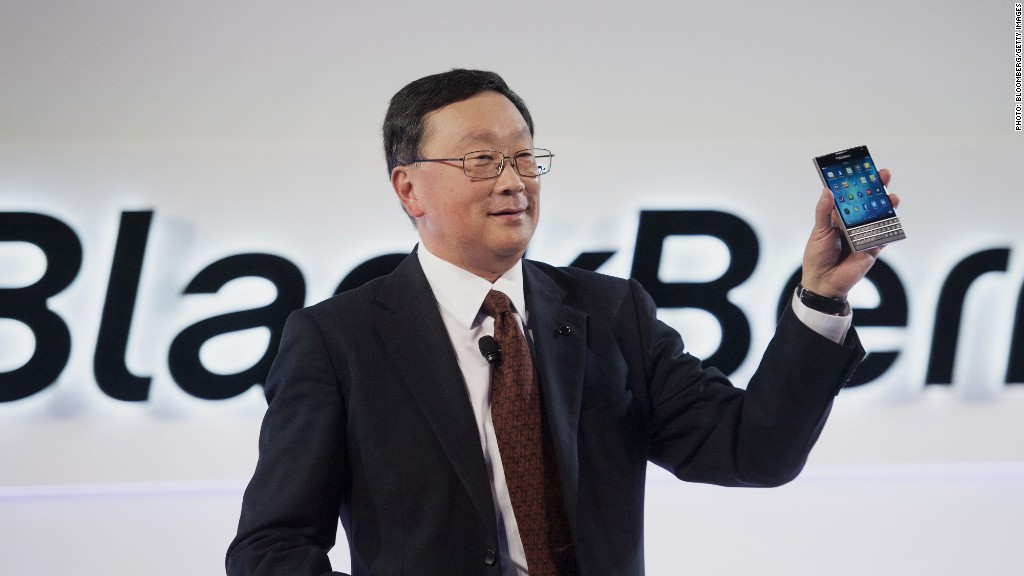 Blackberry CEO: 'We upgraded everything'