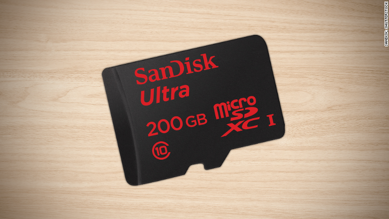 sandisk 200 gb microsd card