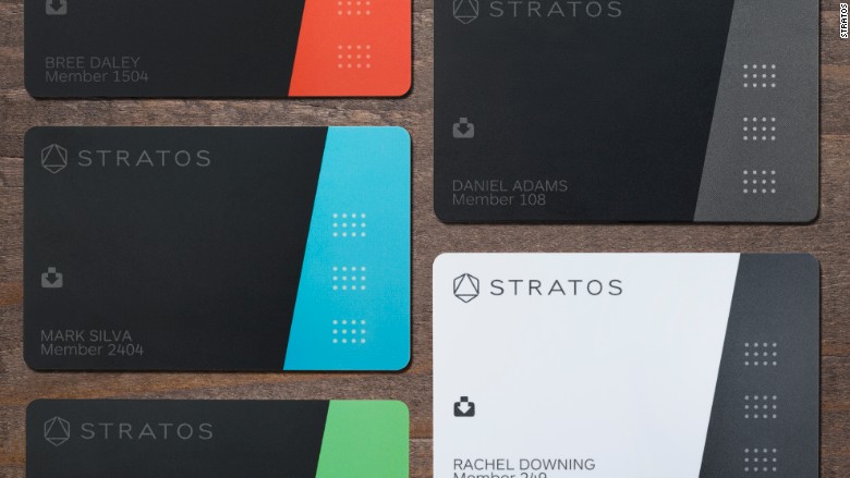 Stratos Card Colors