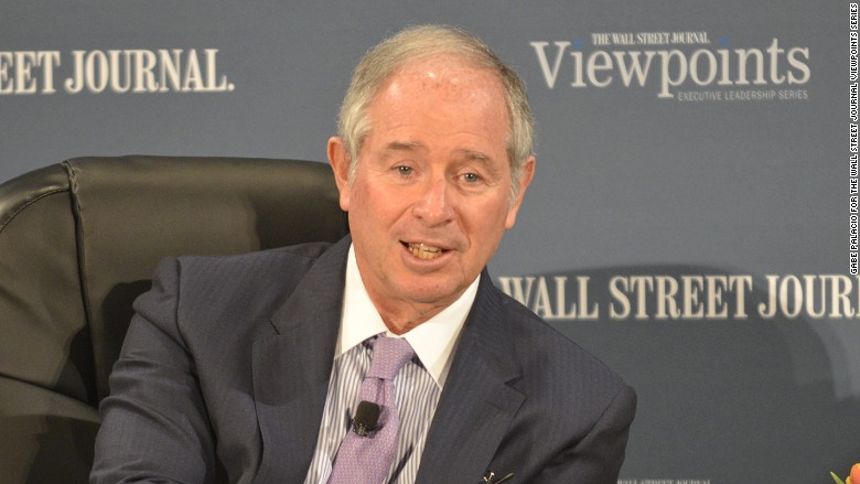 Blackstone CEO Schwarzman private equity