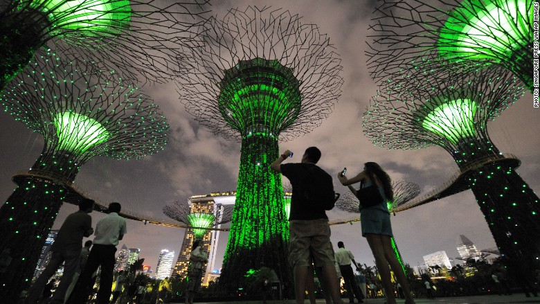 singapore supertrees 