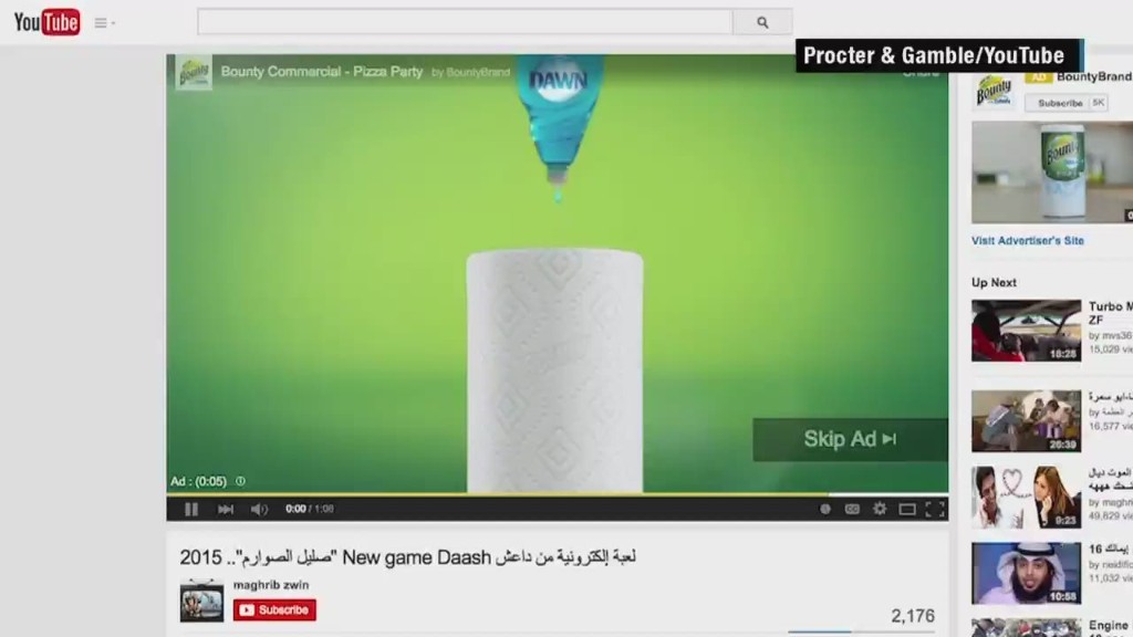 Beer, deodorant ads run before ISIS videos