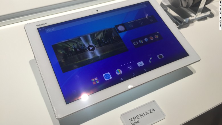 mwc Sony Xperia Z4 Tablet