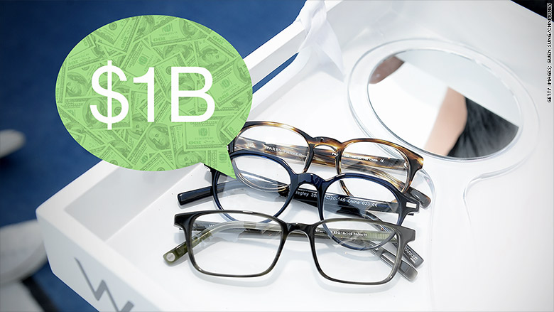 warby parker one billion