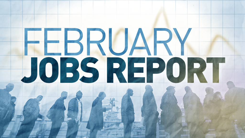 U.S. economy adds 295,000 jobs in February