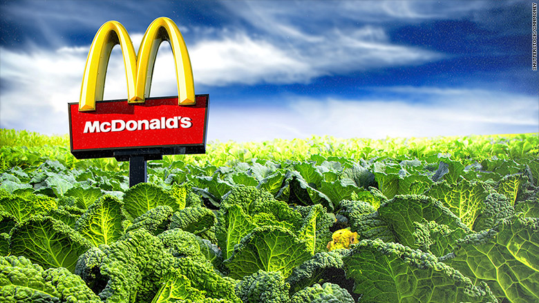 mcdonalds kale