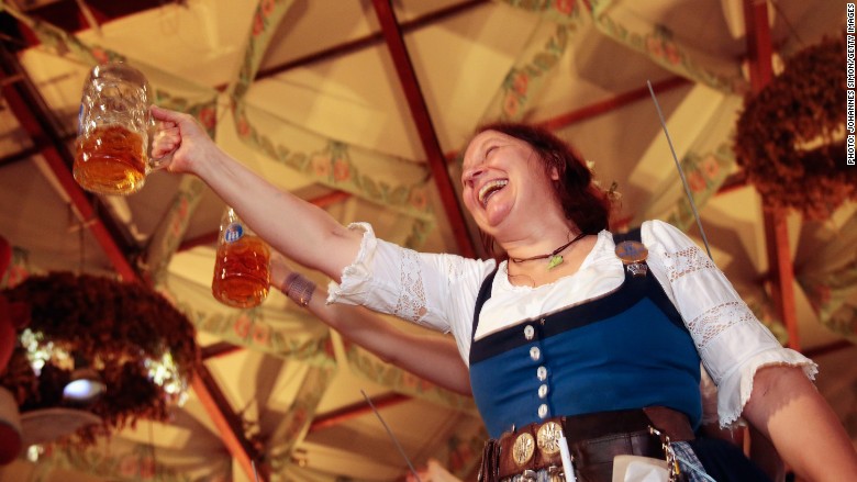 germany beer waitress