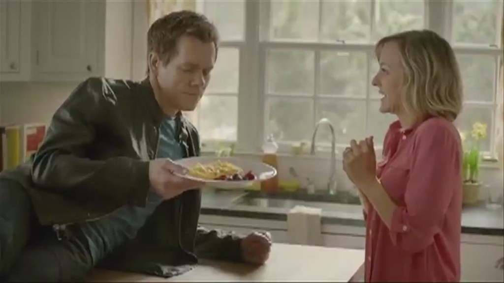 Kevin Bacon knows a little something about eggs