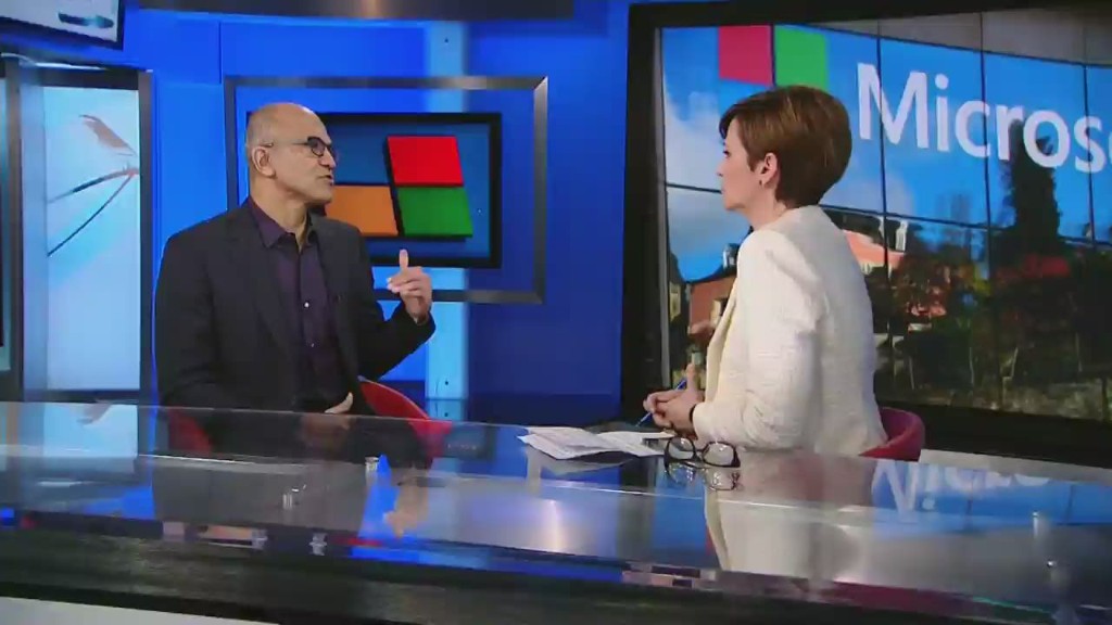 Satya Nadella on Microsoft's future