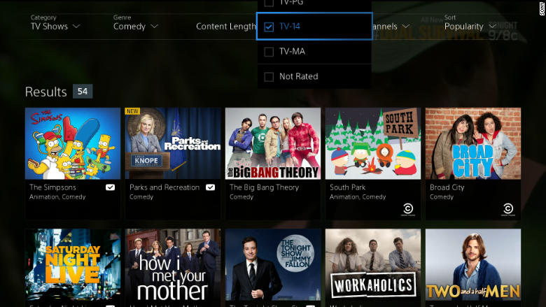 sony playstation vue