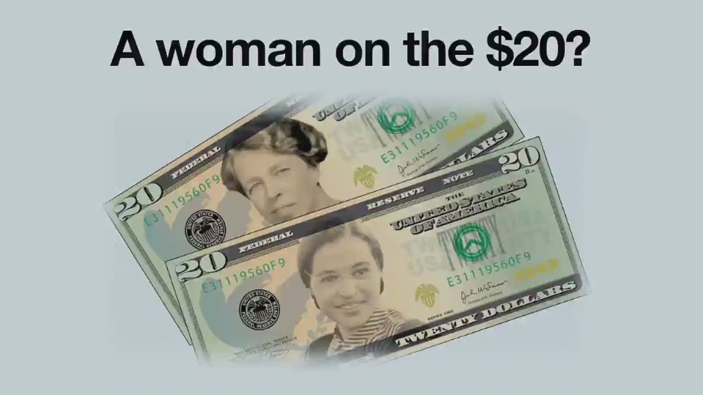 When will a woman be on the $20 bill?