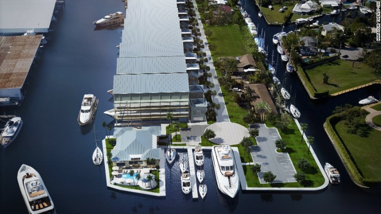 yachts parking