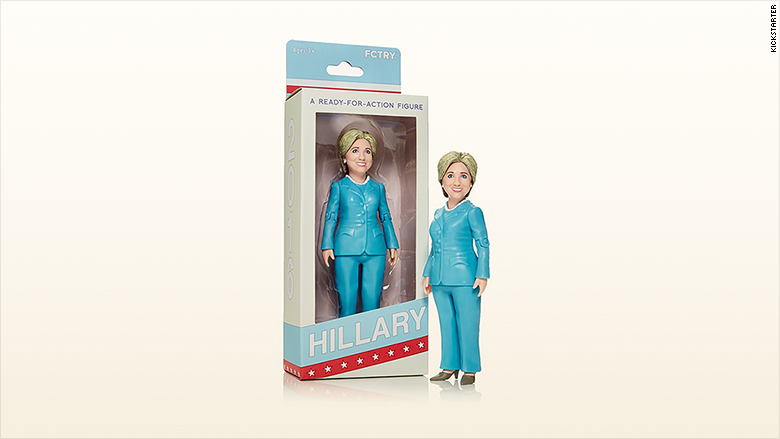 hillary clinton action figure