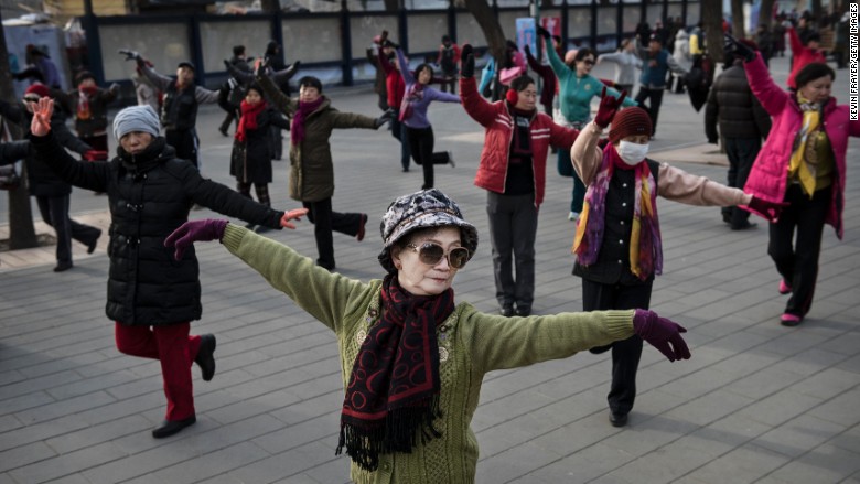 china dancing grannies