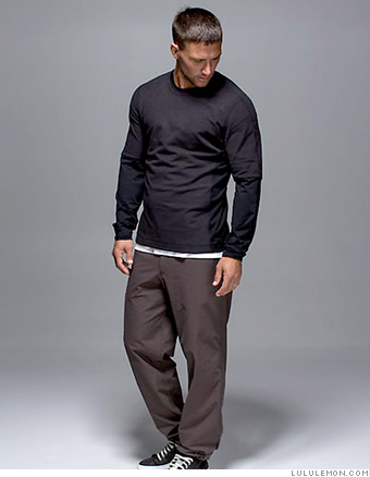 New men's fashion: Lululemon ABC pants offer more room in the crotch