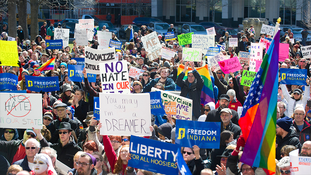 'Religious Freedom' law bad business for Indiana