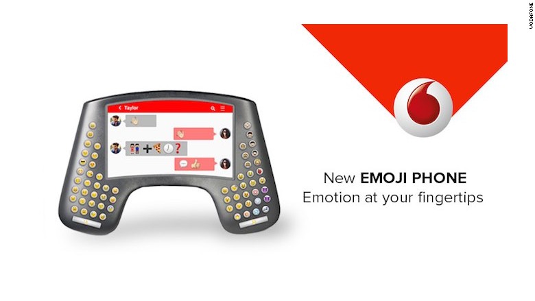 april fools vodafone emoji phone