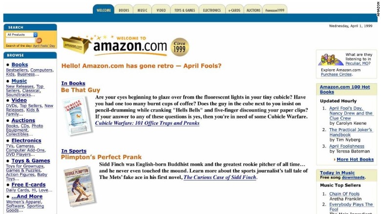 april fools amazon