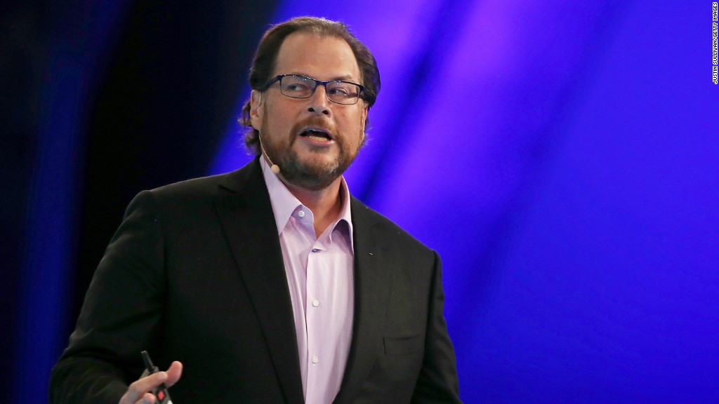 Salesforce CEO: Some workers want to leave Indiana