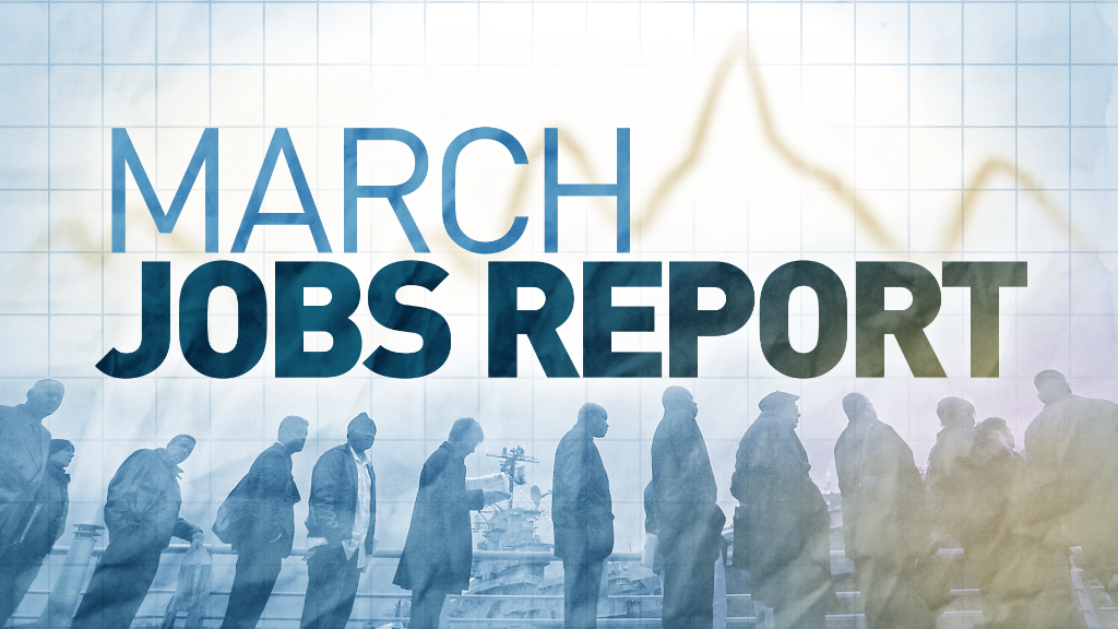 US job growth sluggish in March