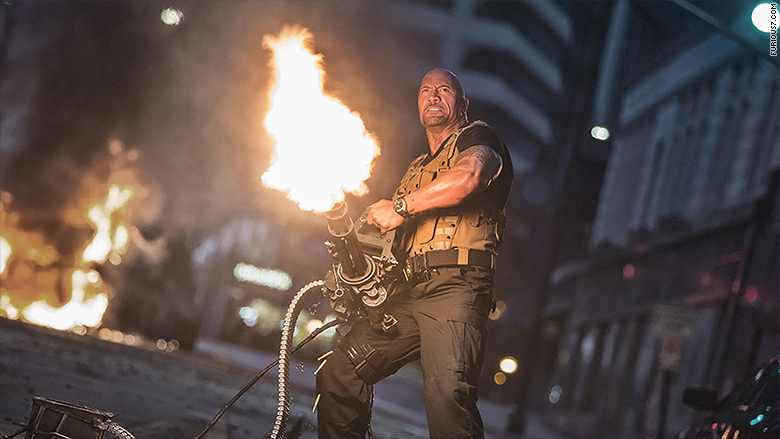 furious 7 fire