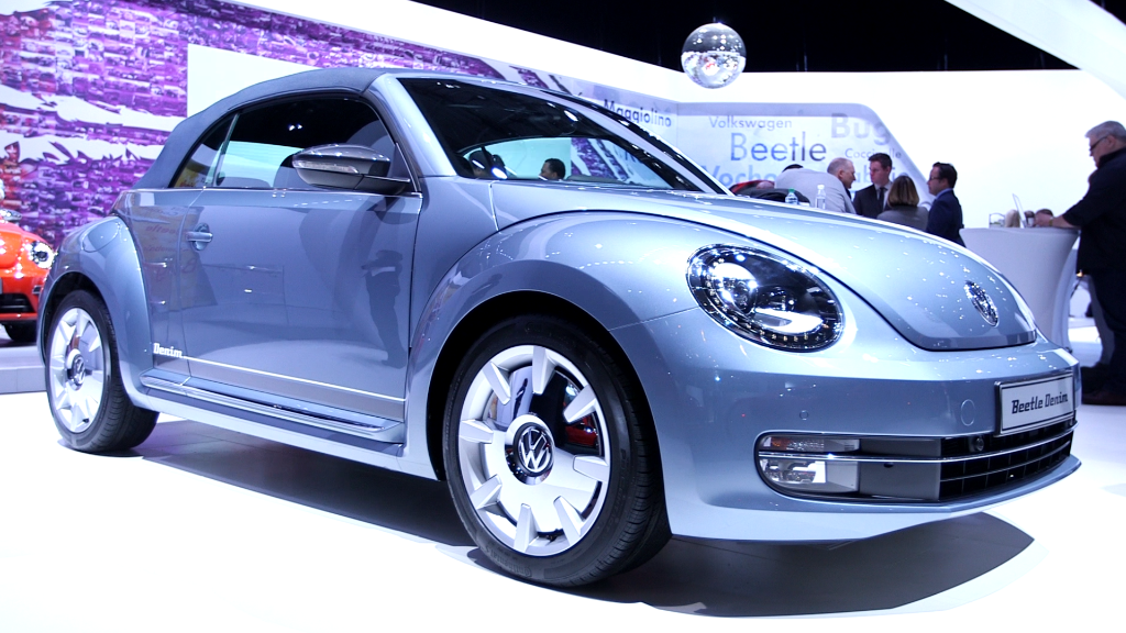 Volkswagen is making a denim Beetle? 