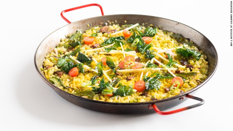 ibm watson cookbook paella