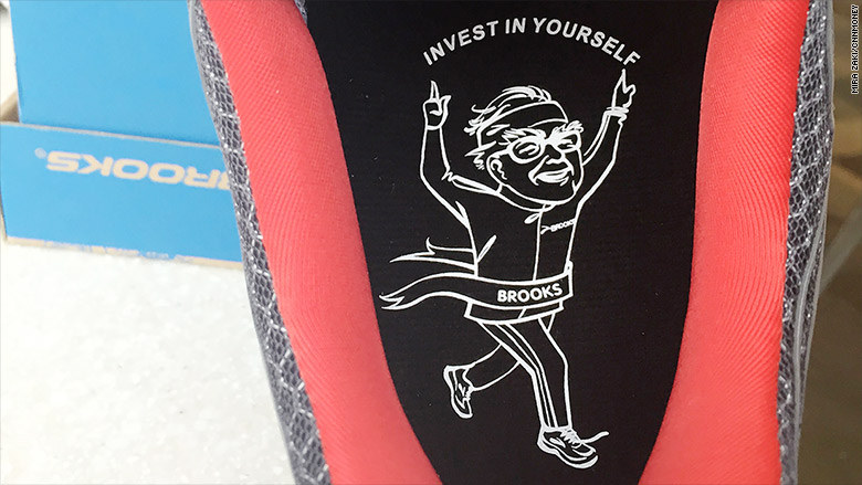 Warren Buffett-themed Brooks running 