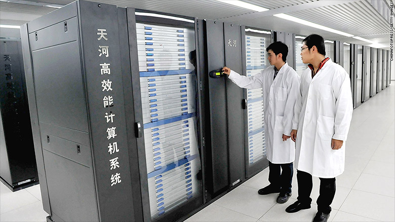 tianhe supercomputer