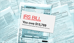 What happens when you can't pay what you owe the IRS