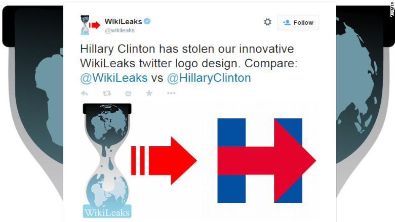 wikileaks clinton logo