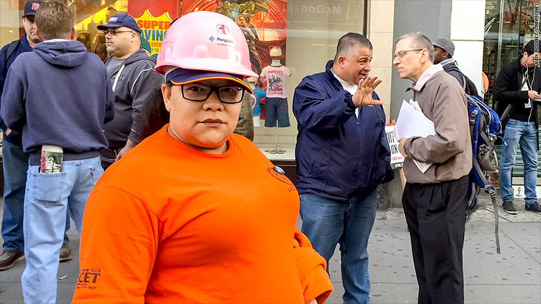 fast food protesters