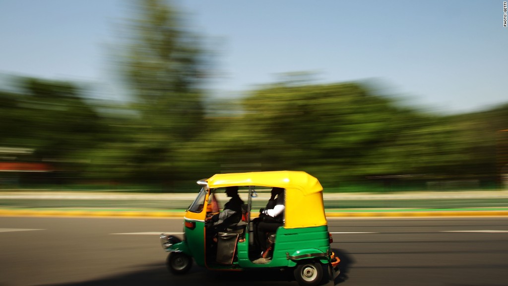 Use these apps to hail one of India's rickshaws