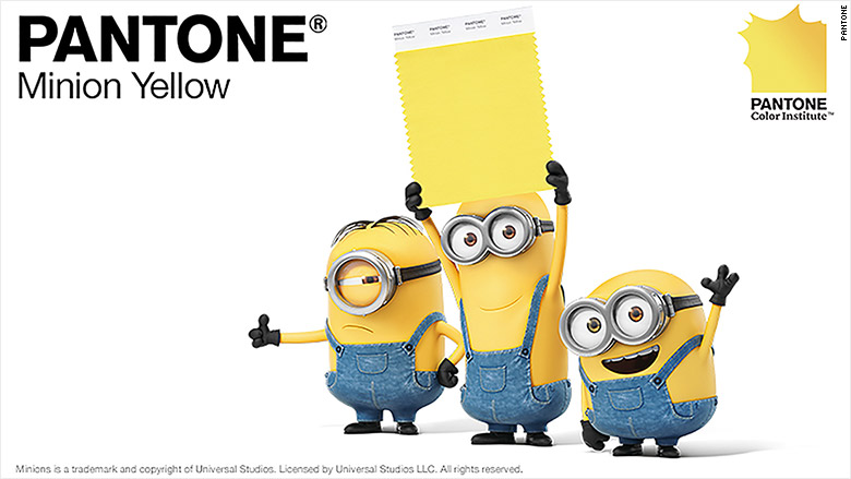 minions pantone 