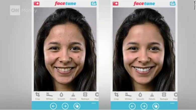 Как убрать надпись face app с фото