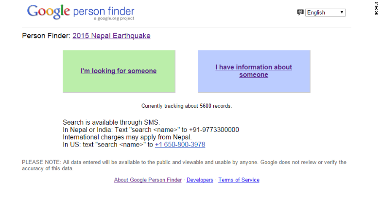 google person finder