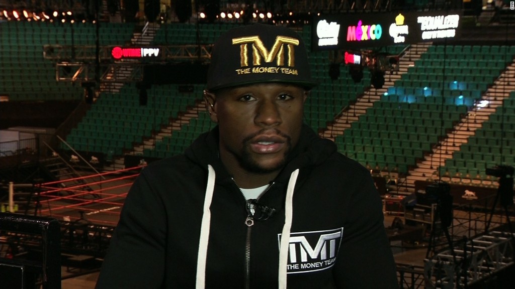Mayweather on domestic abuse record
