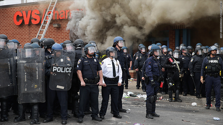 baltimore protests cvs