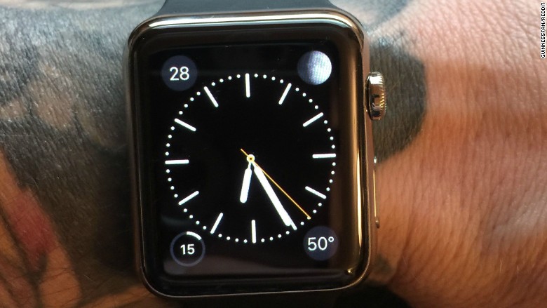 apple watch tattoo