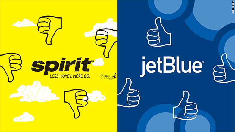 jetblue vs spirit